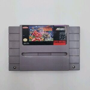 Super Smash TV Game Cartridge Super Nintendo SNES 1992 Tested Works Throwback